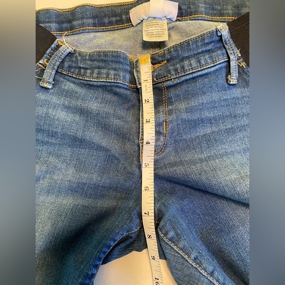 Isabel Maternity Skinny Crop Jean Womens Size 10 - Picture 5 of 8